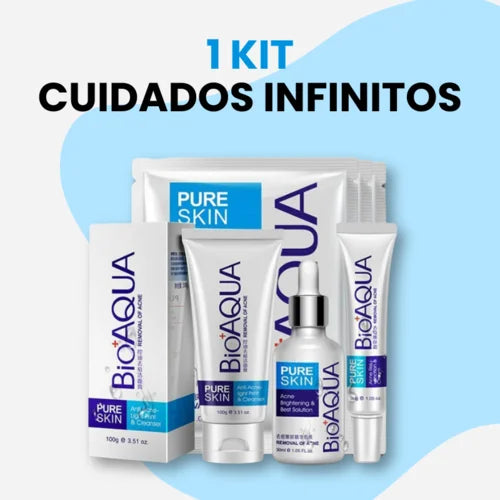 Bioaqua Kit 4 en 1 – Cuidado Completo para tu Piel 💜✨