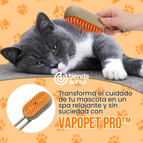 VapoPet PRO™ - Cepillo de vapor para mascotas 3 en 1